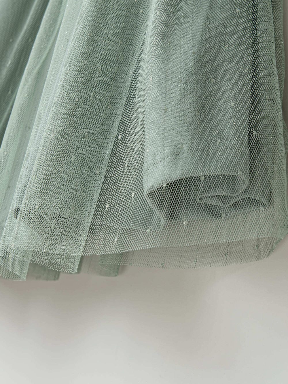 Платье с длинным рукавом и юбкой из фатина "Мелисса"