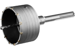 Коронка с державкой по бетону ЗУБР Профессионал 100 мм, SDS-Max 2918-100