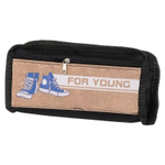 Пенал-косметичка Basir без наполнения, 20,5*9*4 см, серия "Кеды", с боковым карманом, ассорти