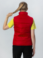 Жилет Рабочий Утепленный NVDesign, с Воротником Стойкой "Калина", цв. красный