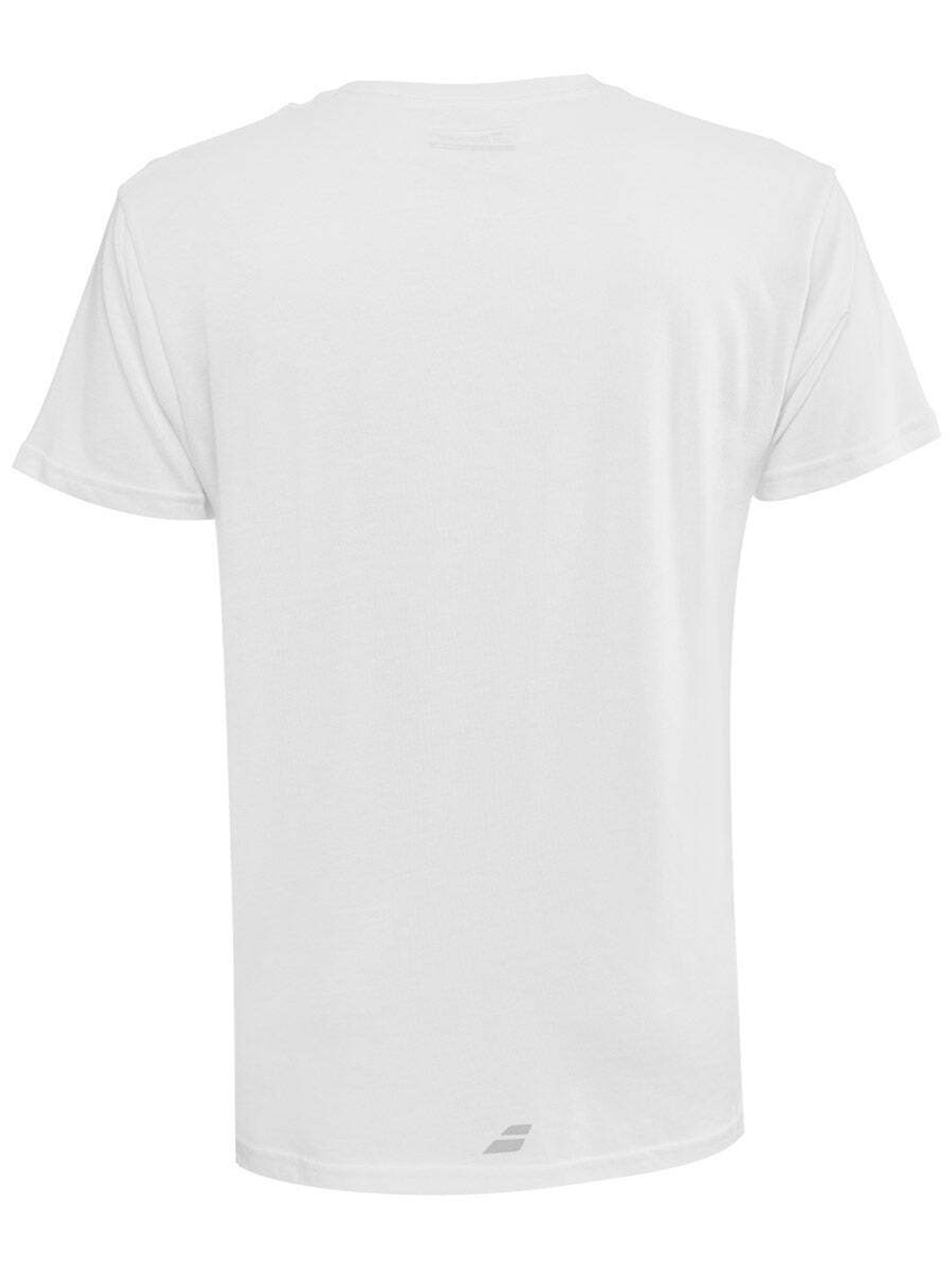 Теннисная футболка Babolat Exercise Tee Men - White