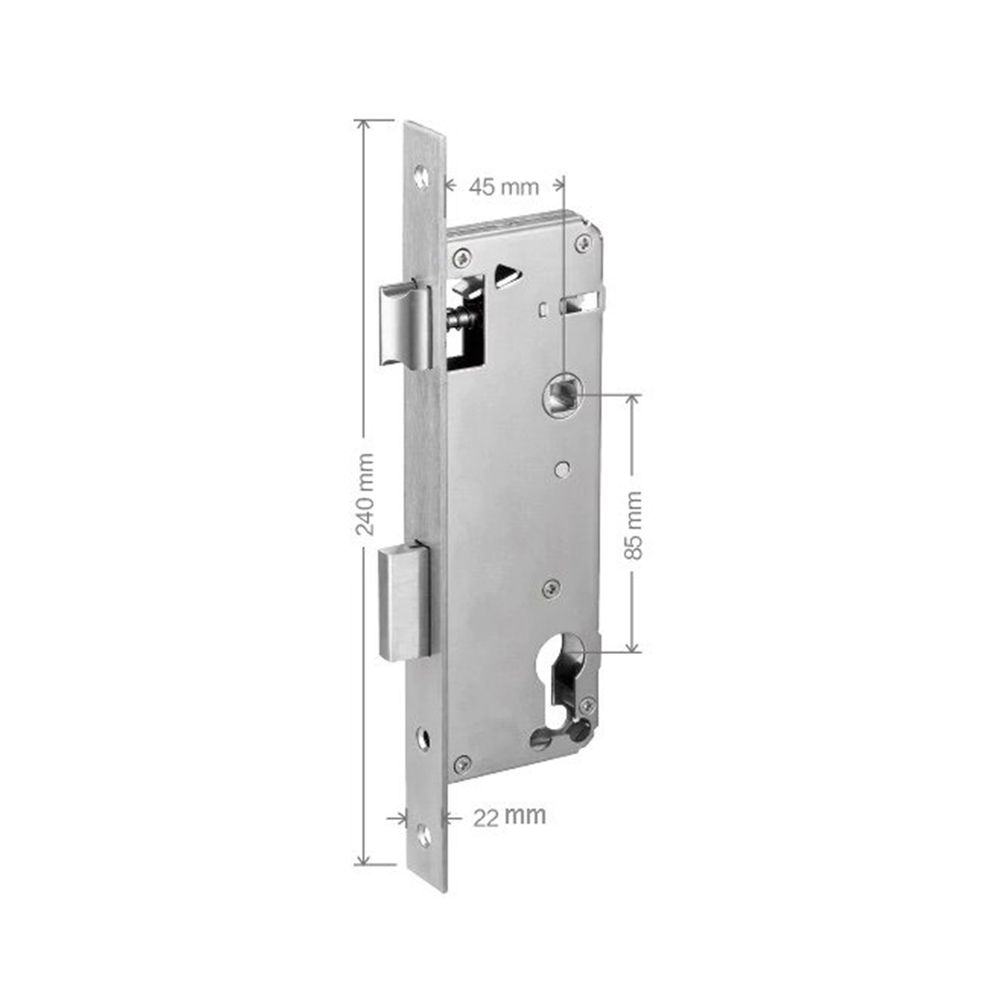 Распашная мортиза 45x85 TTLOCK