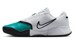 Мужские кроссовки теннисные Nike Court Lite 4 - white/black/radiant emerald