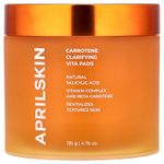 April Skin, Vita, очищающие салфетки с карротином, 135 г (4,76 унции)