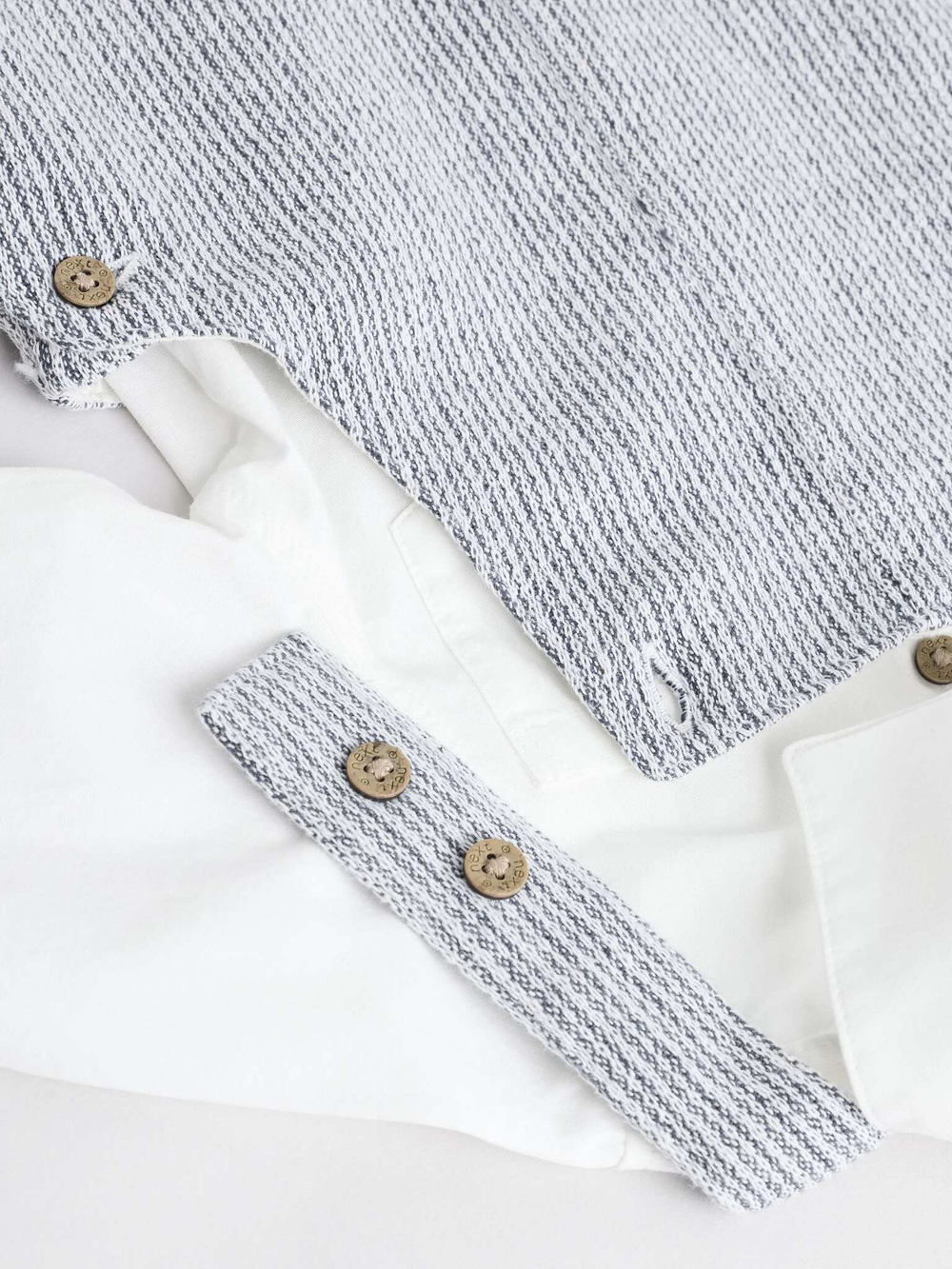 Комбинезон и боди в комплекте для малышей Next E47-398, Серый, Белый