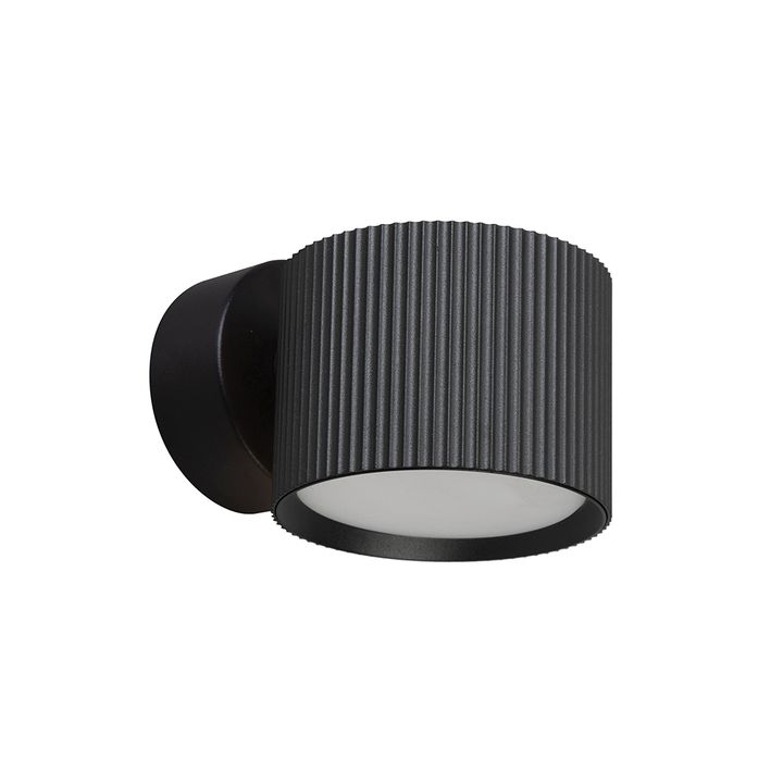 Светильник настенный Feron HL4580 ARIA 12W, 230V,GX53, черный IP20