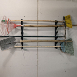 Кронштейн для лопат, граблей и прочего садового инвентаря, держатель для удочек, держатель для садового инструмента