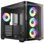 Корпус Ocypus Iota C70 BK Curve ARGB Digital ATX/mATX/mITX 2xUSB Type-C Черный Iota-C70-BKD400CD-GL