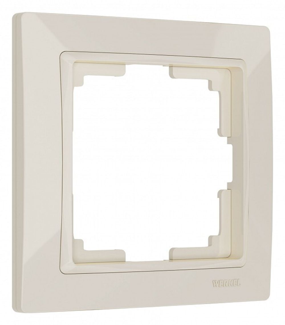 Рамка на 1 пост Werkel Snabb Basic (слоновая кость) W0012003