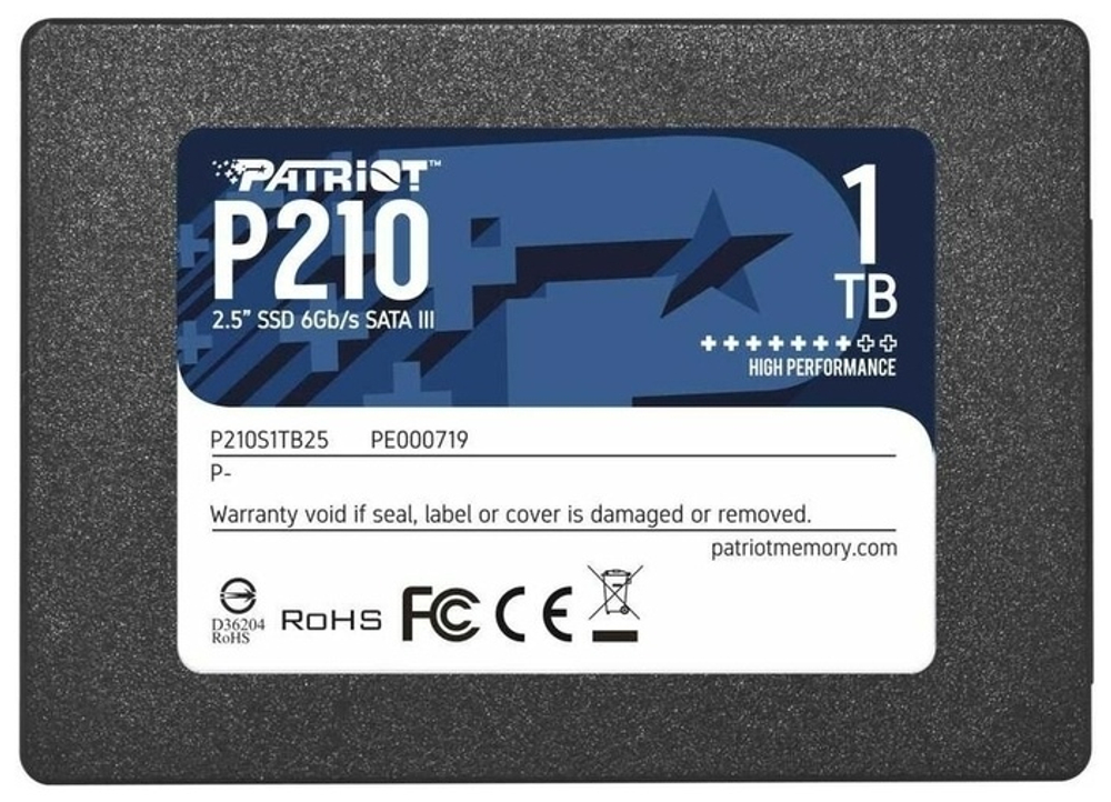SSD Patriot P210S1TB25 1024 Гб