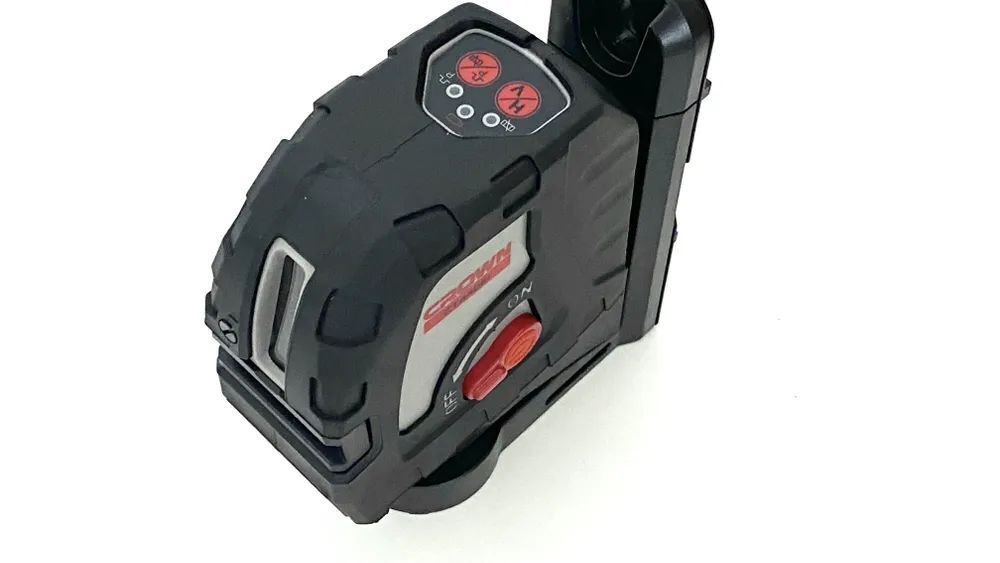 Лазерный уровень/нивелир CROWN CT44061 TB, 30м, аккумулятор, 2 зеленых луча