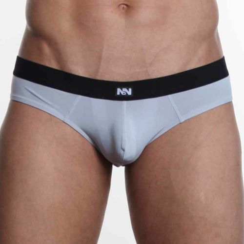 Мужские брифы серые N2N Bodywear Cotton Brief N2N0020