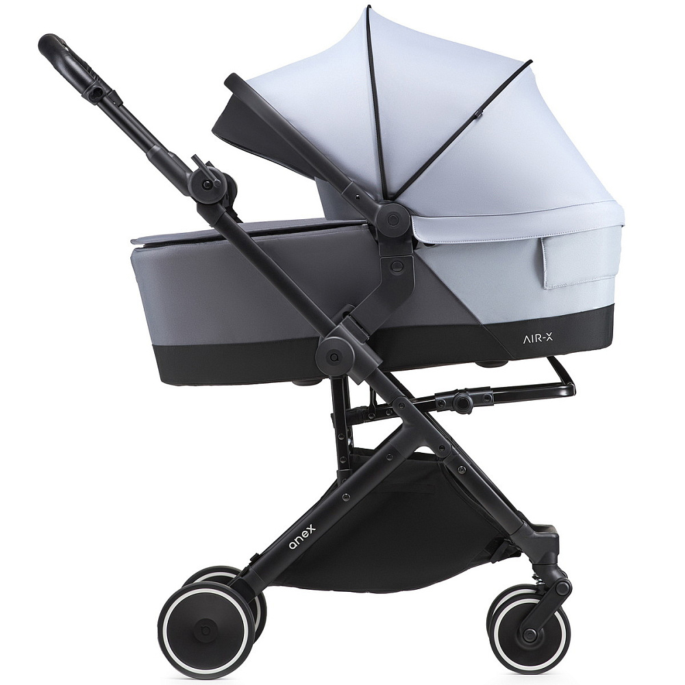 Детская коляска Anex Air-X Travel Cot 2 в 1 blue/gray