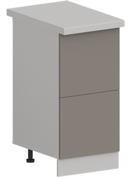 Кухня Модуль ШН2Я 400 Вотан / Теплый серый