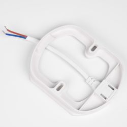 ULI-Q110 55W-3000K+4000K+6500K-S45 WHITE Светильник светодиодный накладной. Теплый свет3000K+Белый свет4000K+Дневной свет6500K. 450х450мм. IP40. Корпус белый. TМ Volpe
