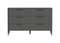 Комод Type 6 ящиков ширина 140 см (темно-серый)