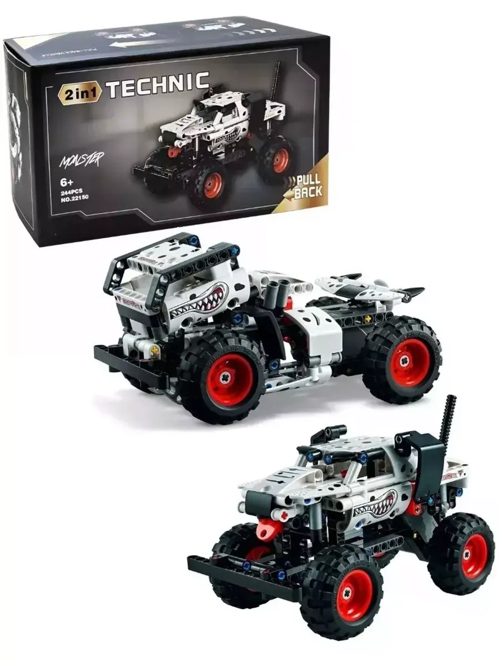 Конструктор Monster Jam Monster Mutt Dalmatian 244 дет