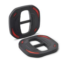 Диски 10 кг для памп-штанги для аэробики REBEL R-SMRTP (пара)