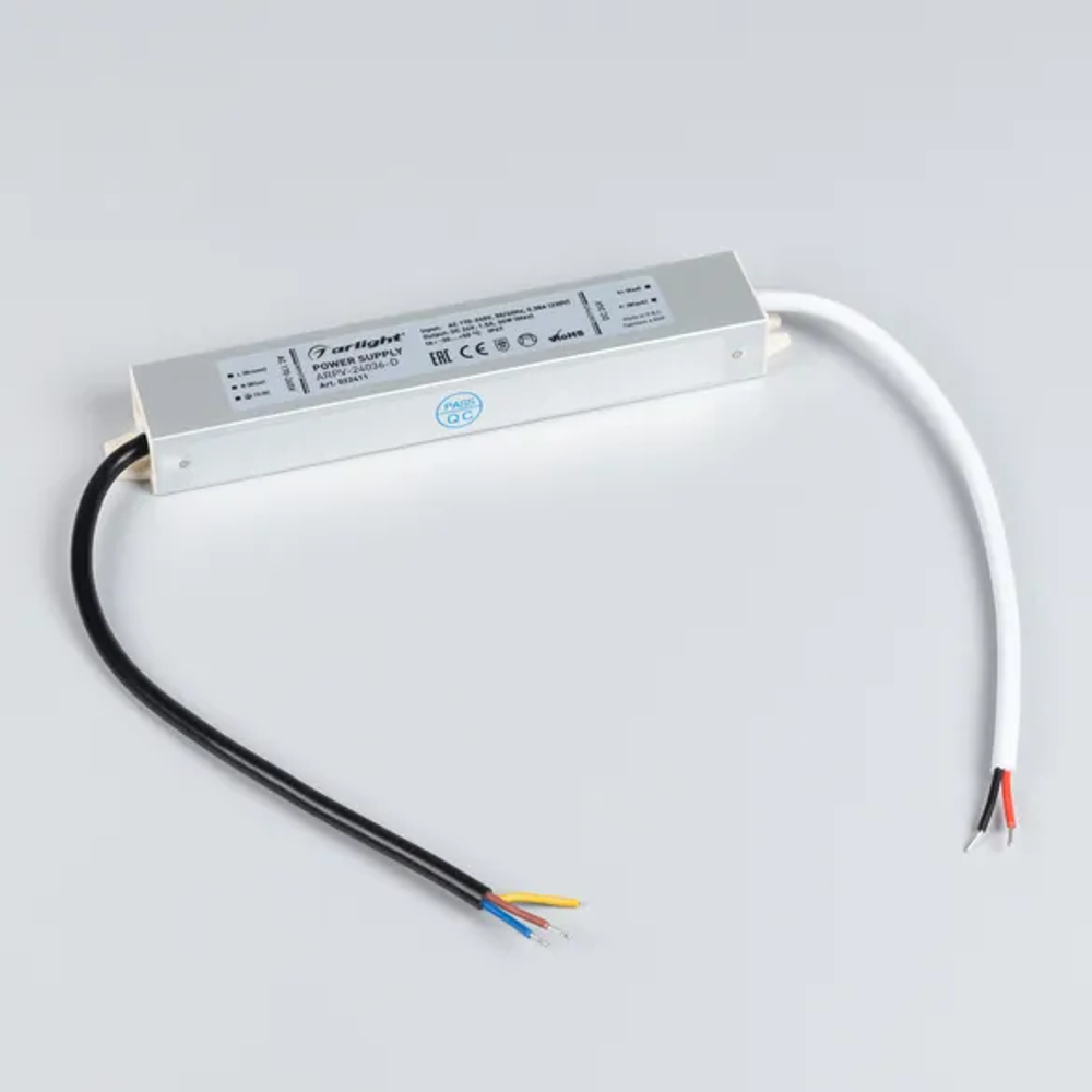 Блок питания ARPV-24036-D (24V, 1.5A, 36W) (Arlight, IP67 Металл, 3 года) 022411