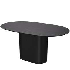 Стол обеденный Type овальный 160*95 см (черный)