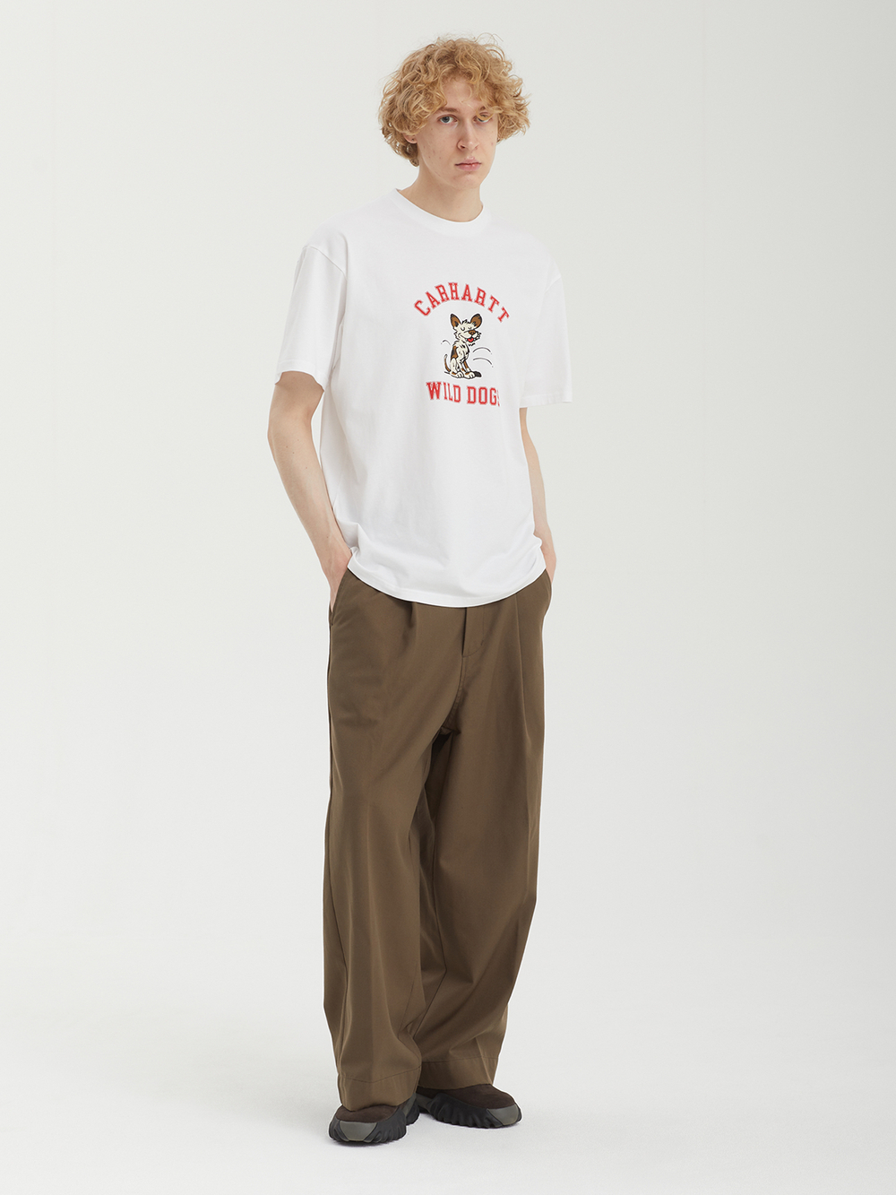 Брюки (Baggy Fit) Oliver Pleated Pant