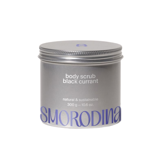 Скраб-желе сахарно-соляной «Чёрная смородина» Smorodina, 300гр