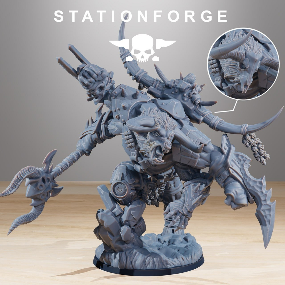 Chaos Corrupted Beasts Leader + Base