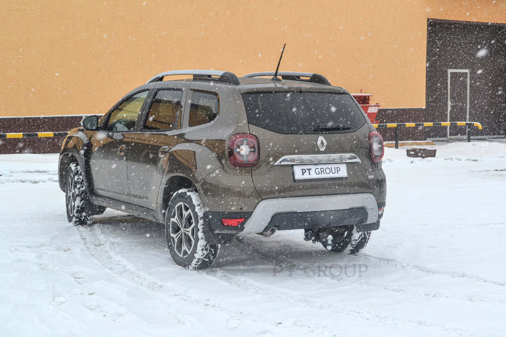 Фаркоп PT GROUP /съемный квадрат/ для RENAULT Duster 2012- /Kaptur 2016-/ NISSAN Terrano 2014-(паспорт и сертификат в комплекте)(без электрики) арт.NTE-12-991122.00