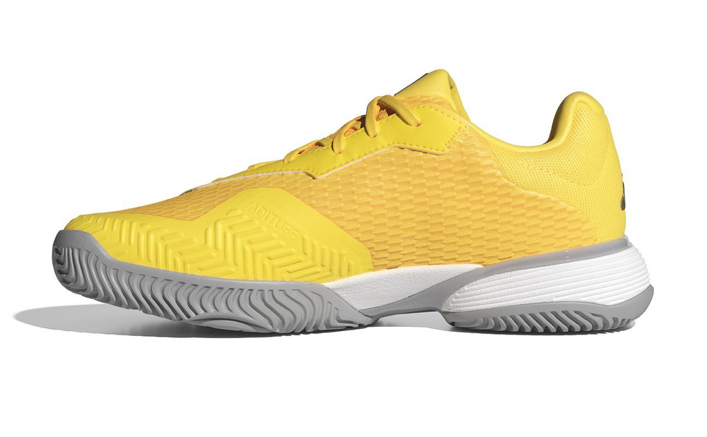 детские Кроссовки теннисные Adidas Barricade K - желтый