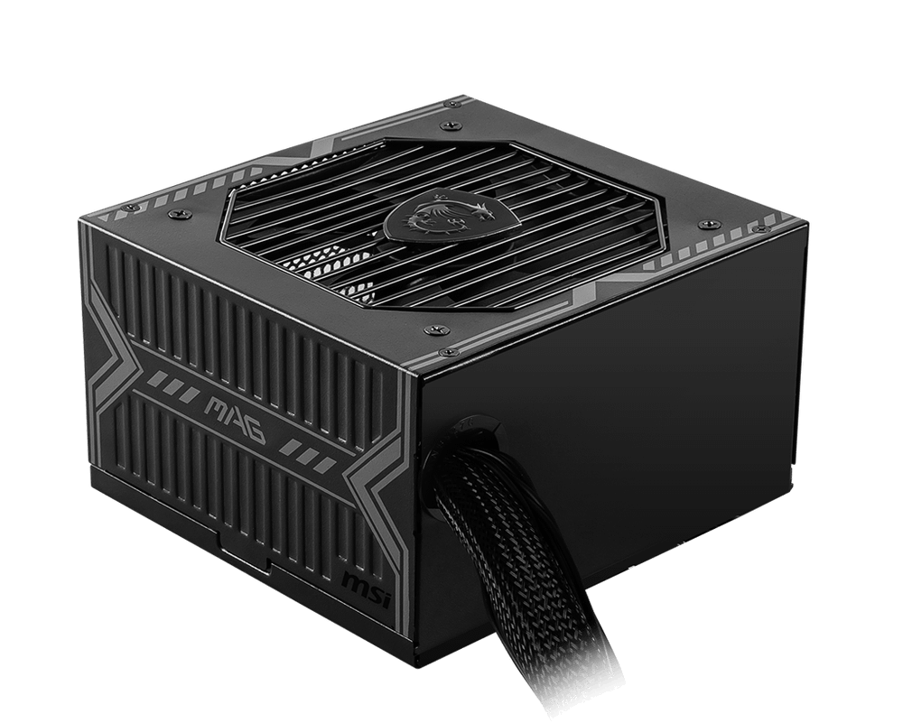 Блок питания MSI  550W, MAG A550BN, Non Modular, ATX, 80+ BRONZE, КПД >85%, Fan 120mm, Черный