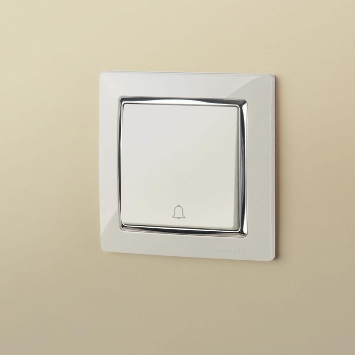 Кнопка звонка Werkel слоновая кость W1114503 4690389155598
