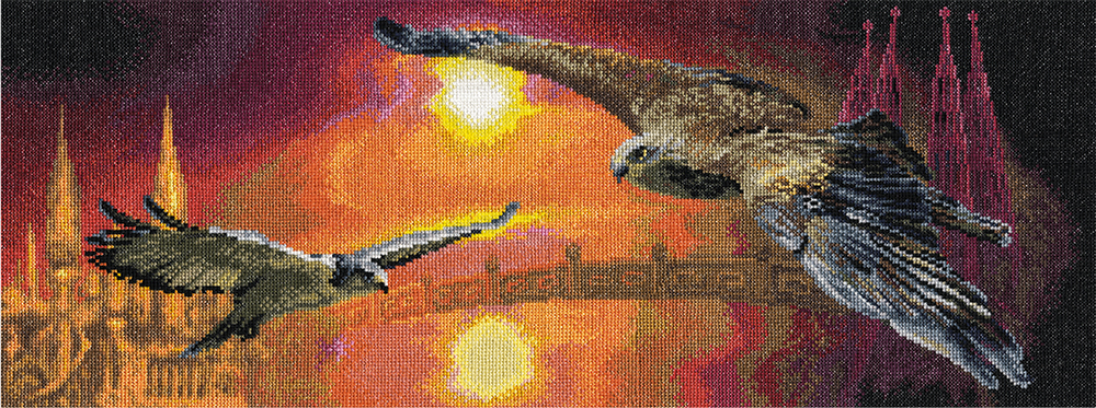 "Два неба"-ПТ-0326 вышивка