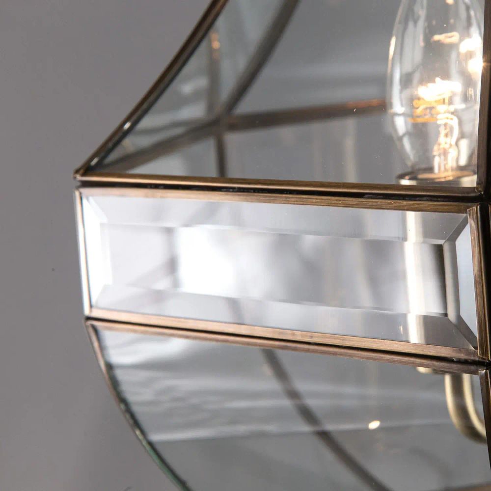 Citilux Гера-1 CL444130 Люстра подвесная витражная Бронза