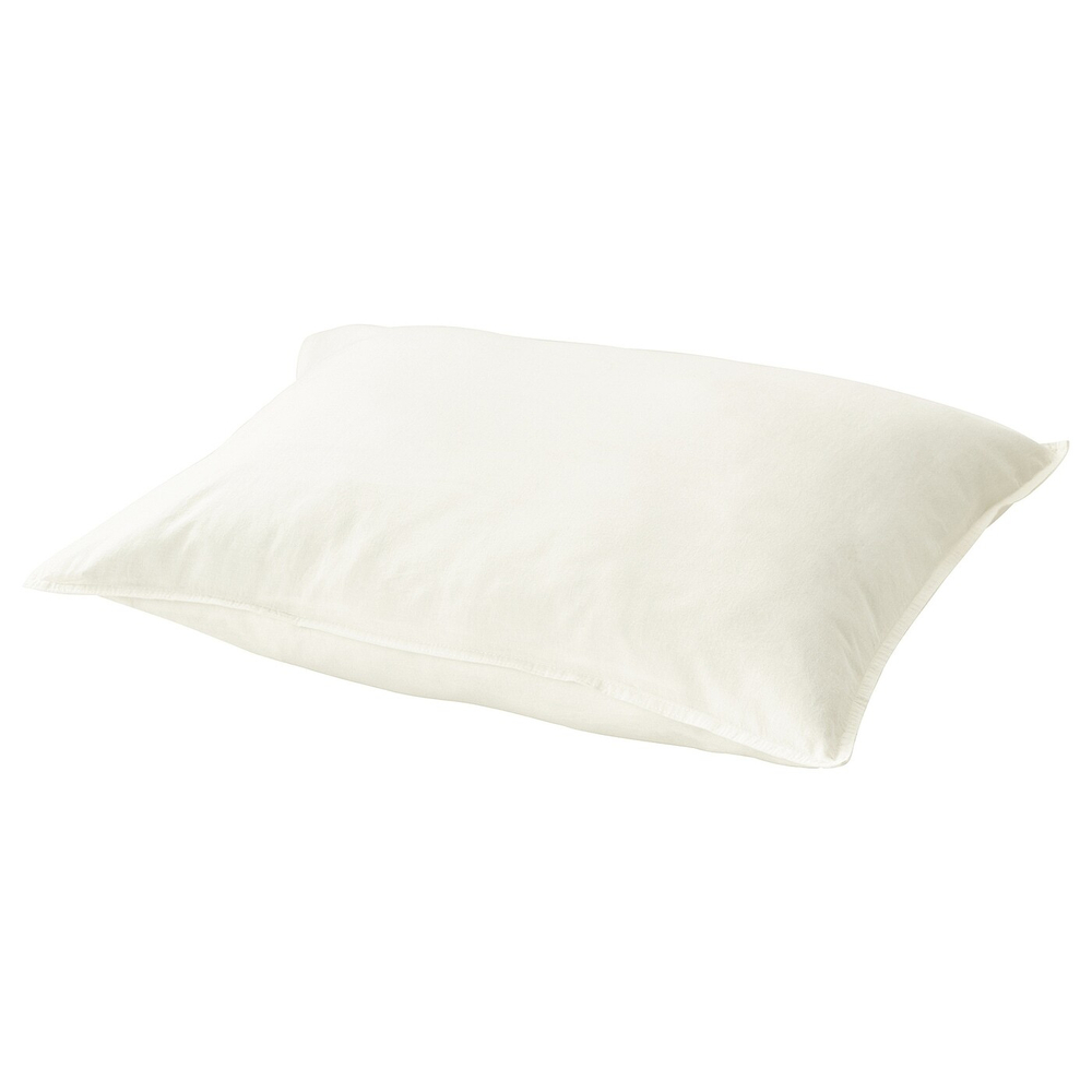 IKEA ÄNGSLILJA  (ИКЕА ÄНГСЛИЛЙА)  -  Наволочка, белая, 50x60 см