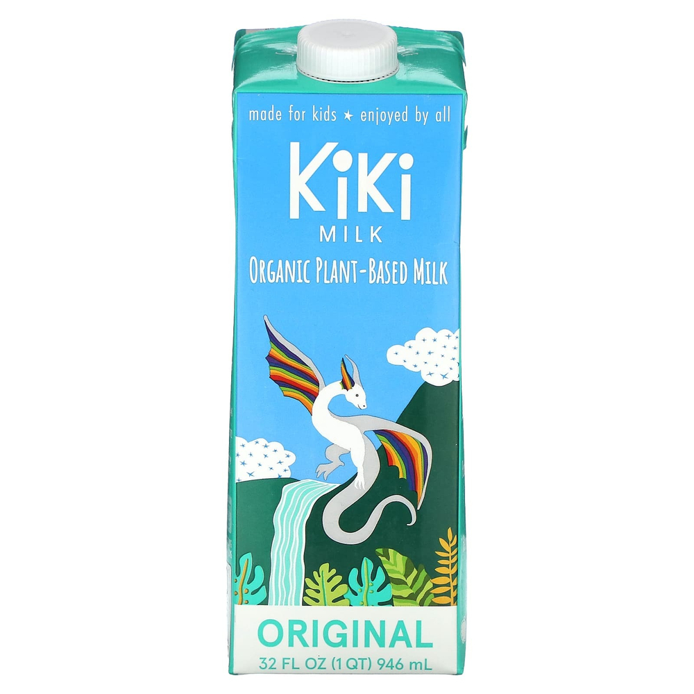 Kiki Milk, Органическое молоко на растительной основе, оригинальное, 946 мл (32 жидк. унц.)