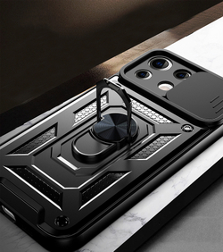 Чехол с кольцом Bumper Case для Xiaomi Mi 11 Lite