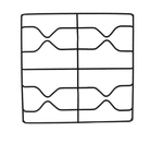Решетка стола 1465.10.000 плиты FLAMA, ЛАДА NOVA, KING