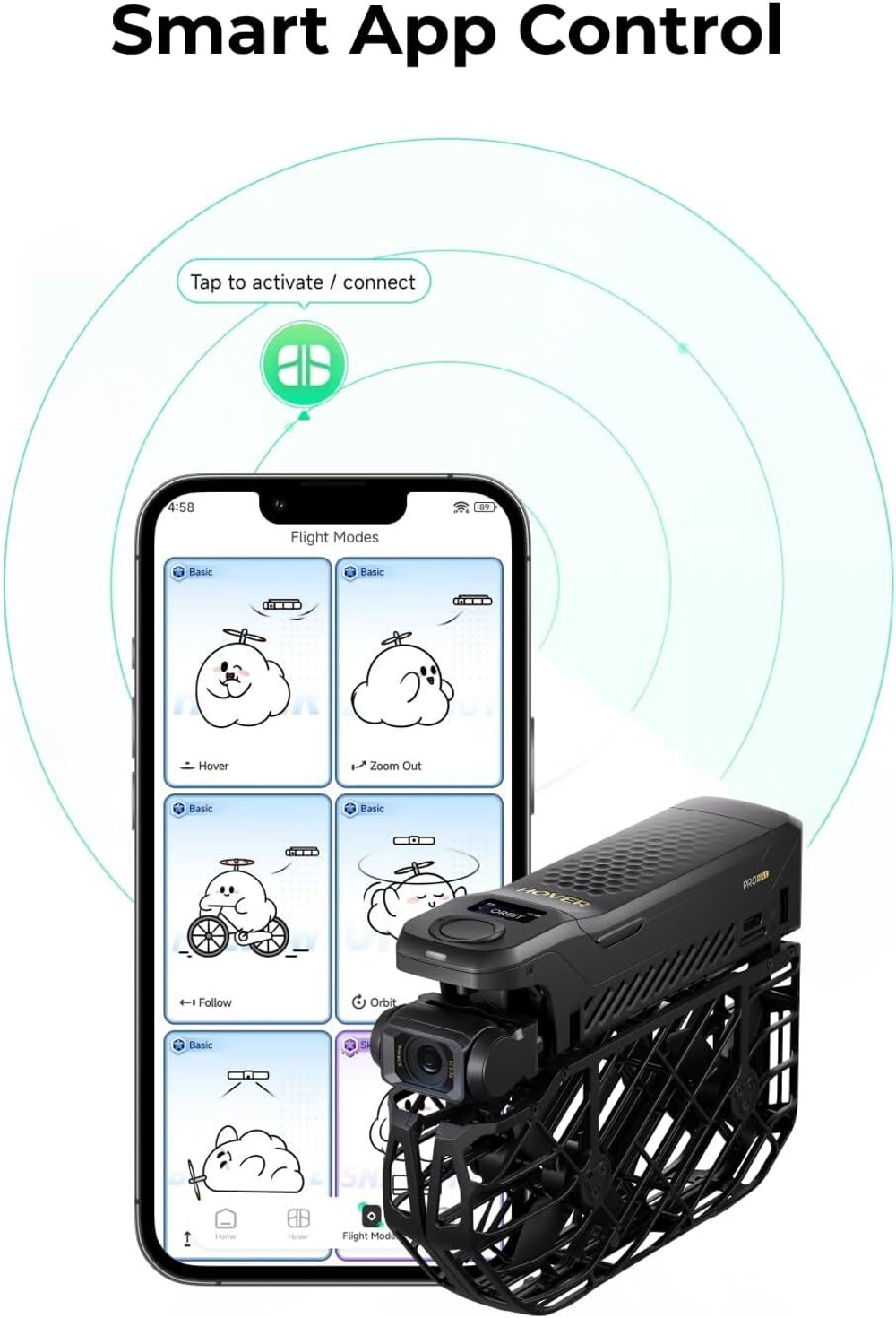 Квадракомптер HOVERAir X1 PRO 4K (базовая комплектация)
