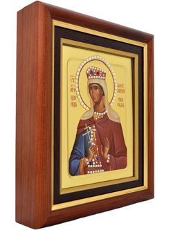 Икона святой Александры, писанная в монастыре.