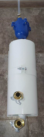 Вихревой газоотделитель топлива Air Separator-01, DN25