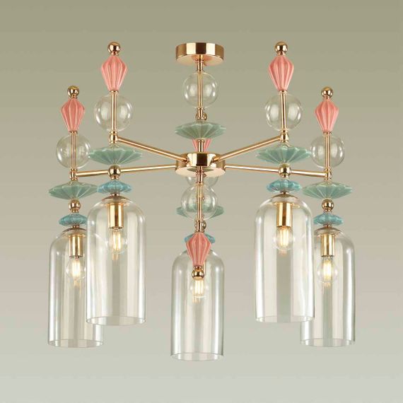 Подвесная люстра Odeon Light Classic Bizet 4855/5C