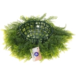 Искусственное растение шар «Самшит» высокая трава D-35см Ultramarine