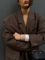 Браслет из пластин розовый