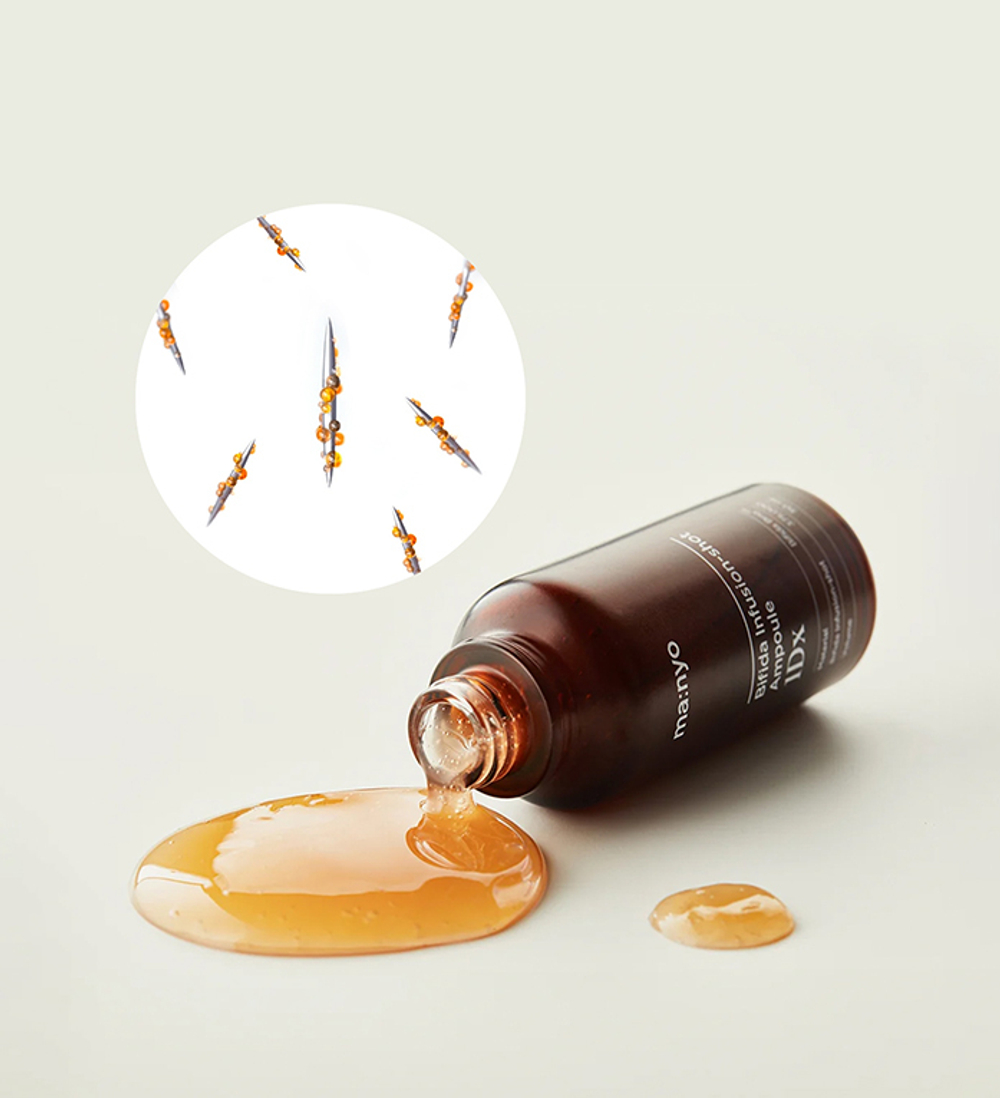 Manyo Bifida Infusion Shot Ampoule 1Dx ампульная сыворотка с пробиотиками и микроиглами