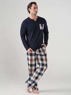 Пижама со штанами костюм домашний