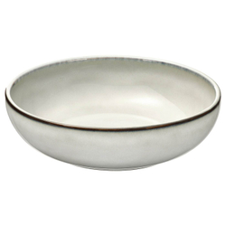 IKEA GLADELIG  (ИКЕА ГЛАДЕЛИГ)  -  Блюдо жаропрочное, серое, 20 см