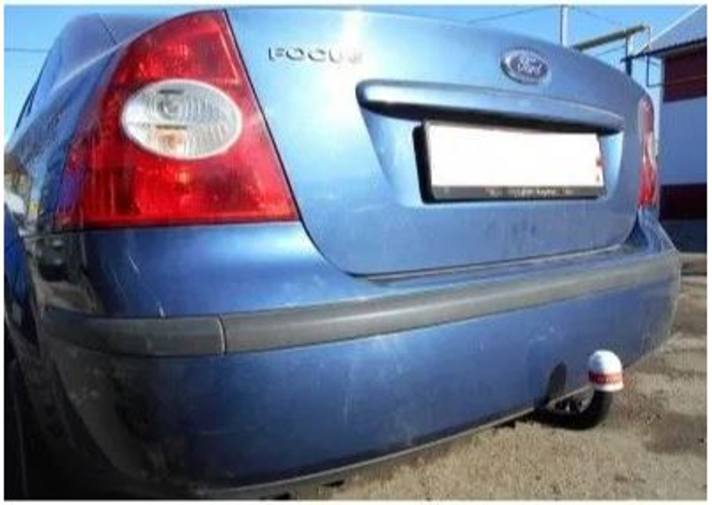 6012 Фаркоп для Фаркоп Ford Foсus 2 седан 2005-2011 твердое крепление шара