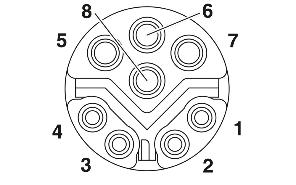 1057782 - NBC-M12MSY/2,0-94H/M12FSY - Комбинированный кабель