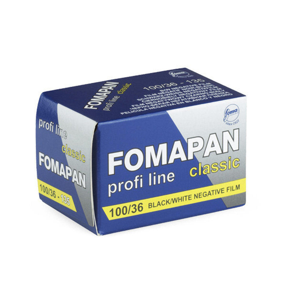 Фотопленка черно-белая FOMAPAN Classic iso 100 (36) 135mm