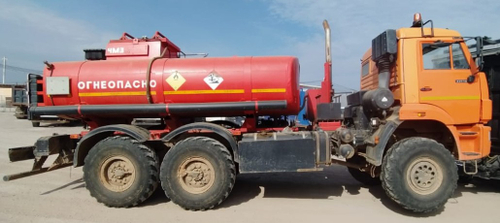 ЧЕЛЯБИНСКИЙ МАШИНОСТРОИТЕЛЬНЫЙ ЗАВОД 7074* на шасси КамАЗ 43118 6x6 Автотопливозаправщик 7074А4-50 (